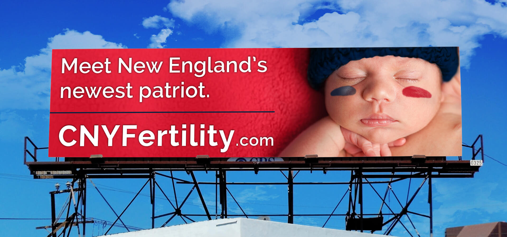 CNY Fertility Billboard in Boston, MA